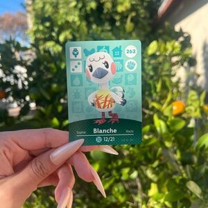 Blanche Animal Crossing Amiibo Card